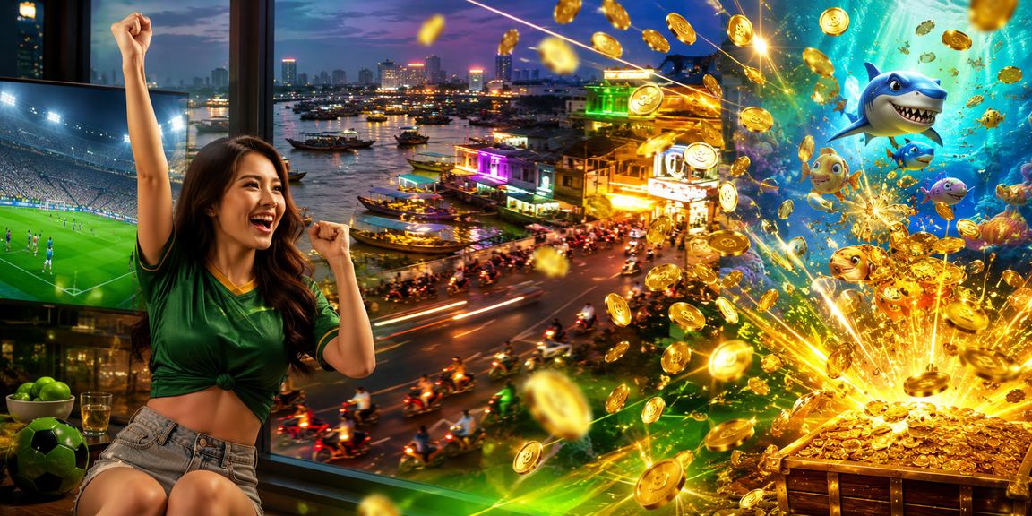 Không gian giải trí casino neon tại Cần Thơ – thành viên VIP 100vip