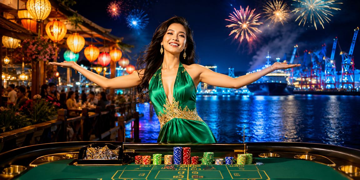 Người chơi tại chợ đêm Hải Phòng trải nghiệm Baccarat trực tuyến trên điện thoại
